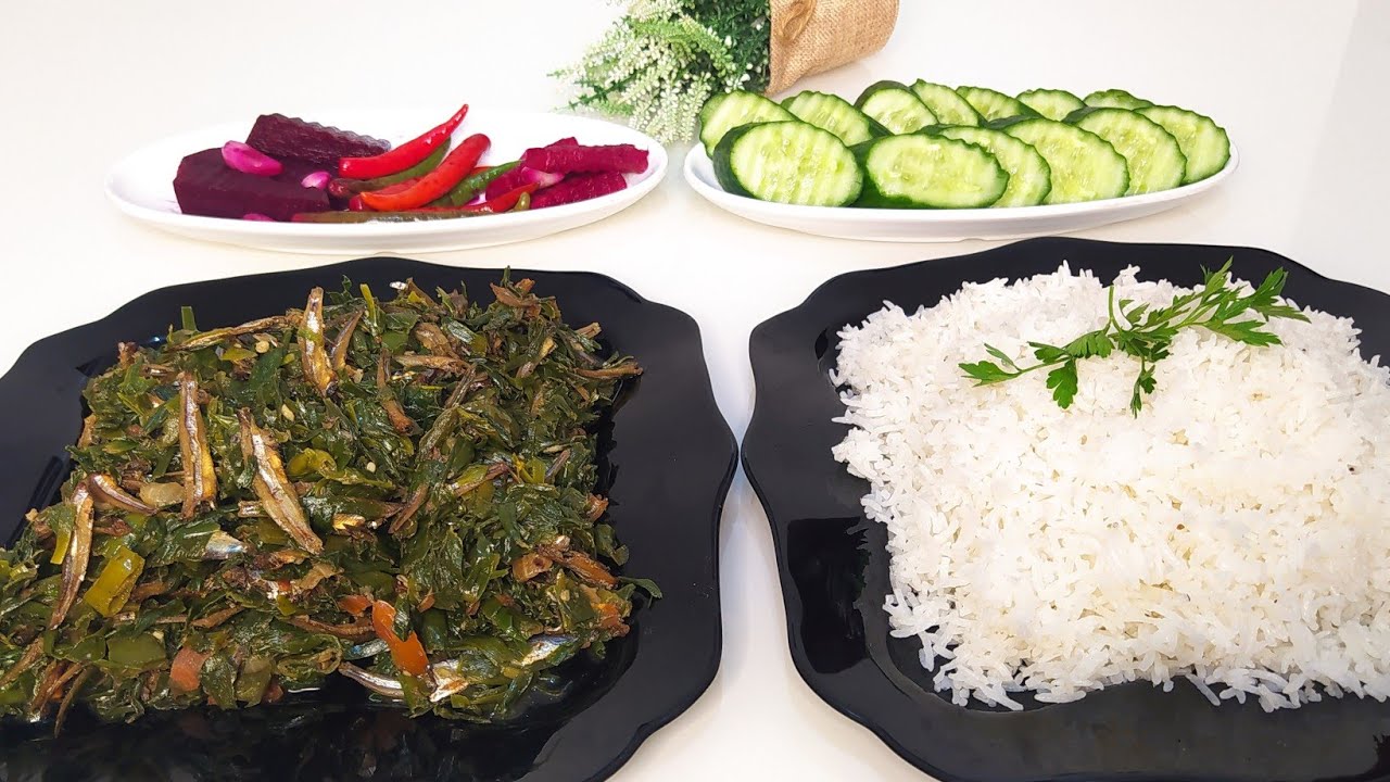 طريقة تحضير الكراث مع الوزف 🐟(سمك السردين المُجفف) وجبة اقتصادية وسهله Cooking leeks with dried fish