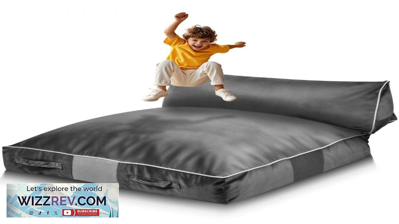 VEVOR Crash Pad 5 x 4.5 ft Crash Pad for Kids Sensory