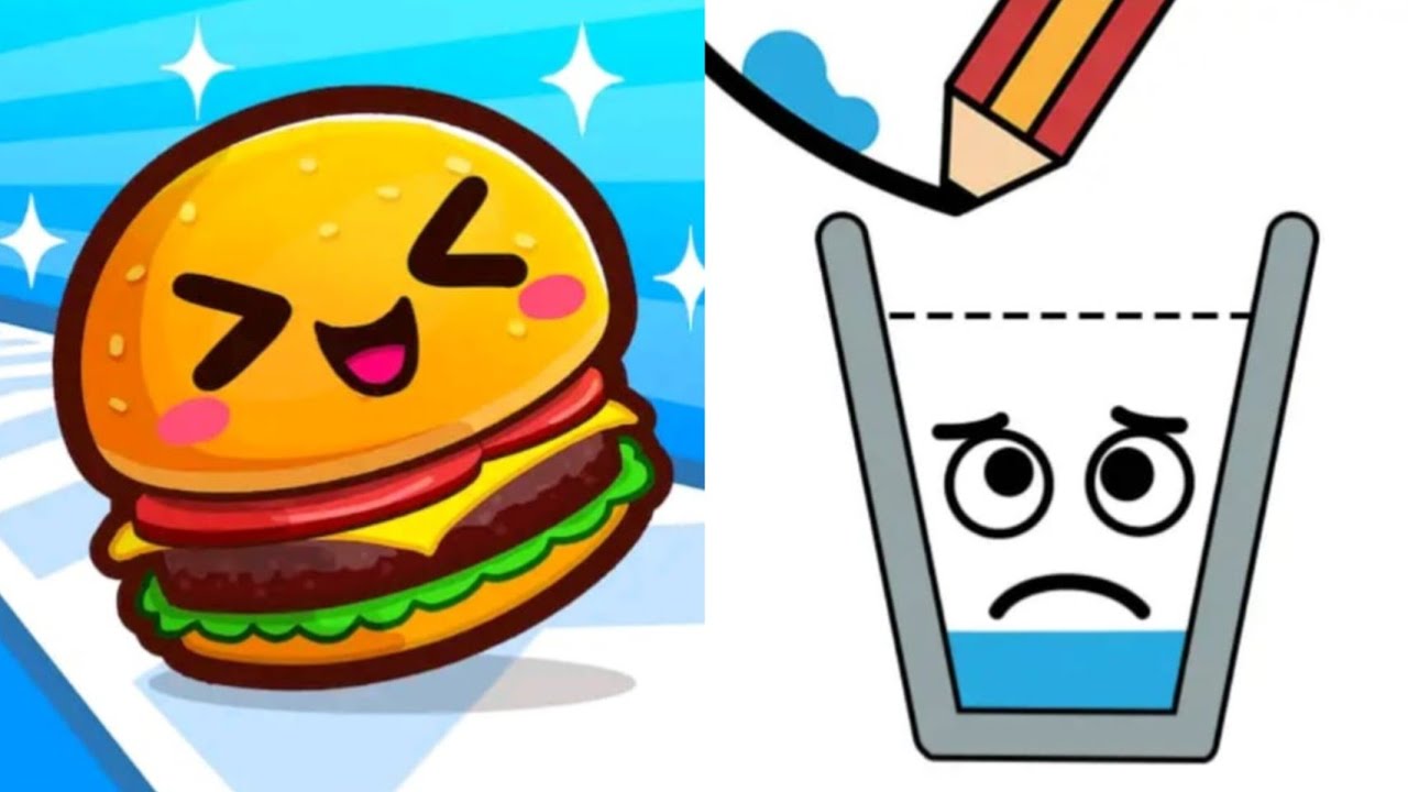 Food Run VS Happy Glass Satisfying ASMR Gameplay (Android,ios) (New Update)