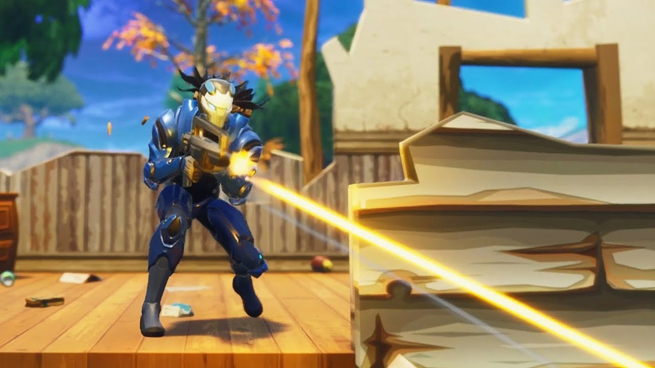 Blue Burst Assault Rifle The NEW Assault Rifle is AMAZING!! (Fortnite Burst Assault Rifle ...