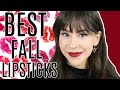 Best Fall Lipsticks 2020 || Lip swatches from Drugstore &amp; Sephora