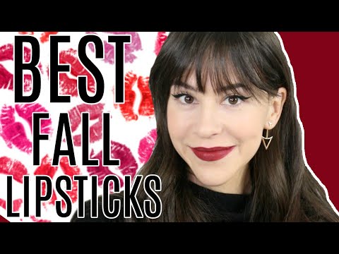Best Fall Lipsticks 2020 || Lip swatches from Drugstore & Sephora
