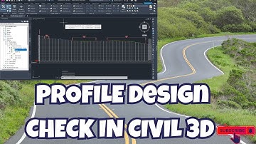 How to Apply Design Checks to Your Design Profile in Civil 3D 2025