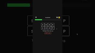 Cladder daily for 2-1-2025 #puzzles #games #dailypuzzle #puzzlesolving Details