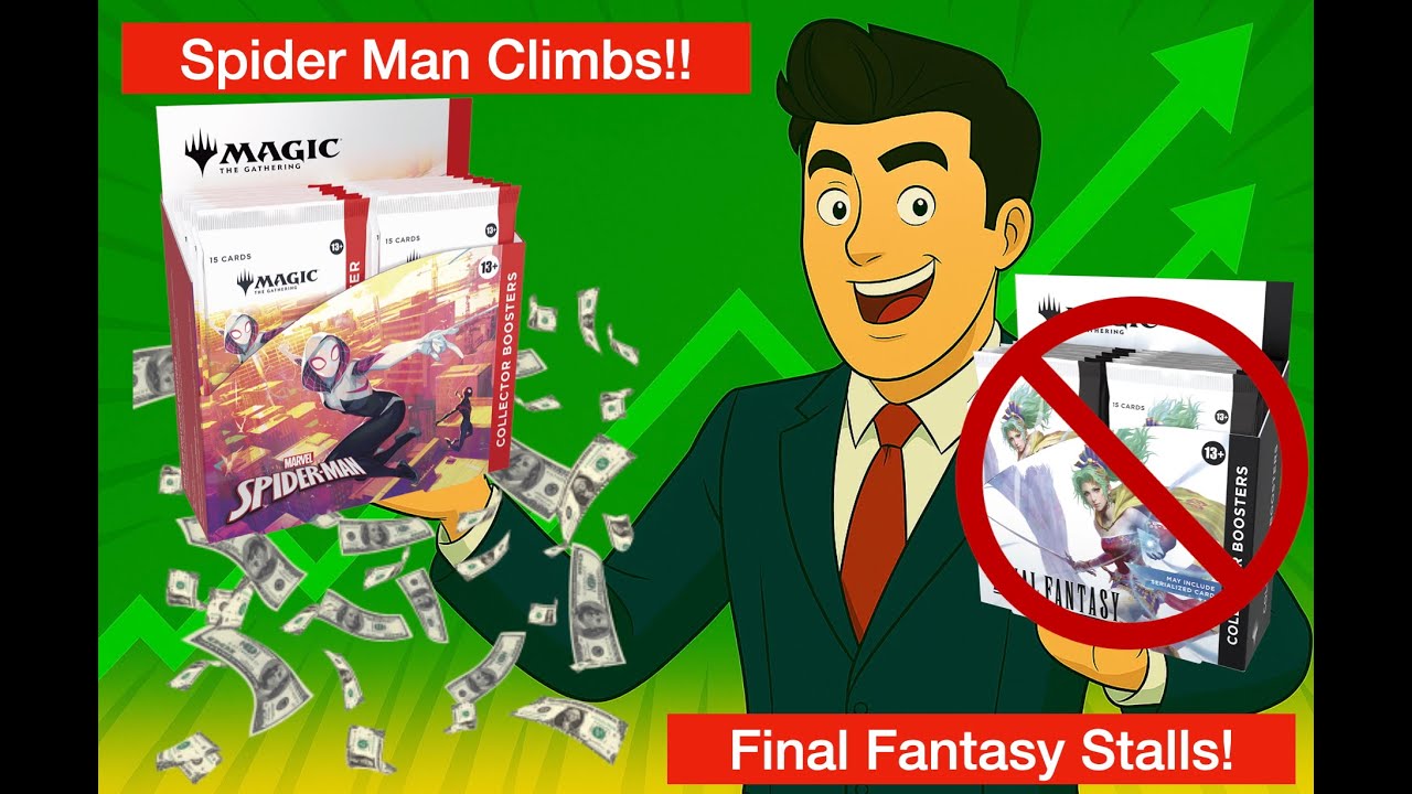 MTG Spider-Man EXPLODES! $750 For A Collector Box in the wake of $1200 Final Fantasy Price Surge! MTG Spider-Man EXPLODES! $750 For A Collector Box in the wake of $1200 Final Fantasy Price Surge!