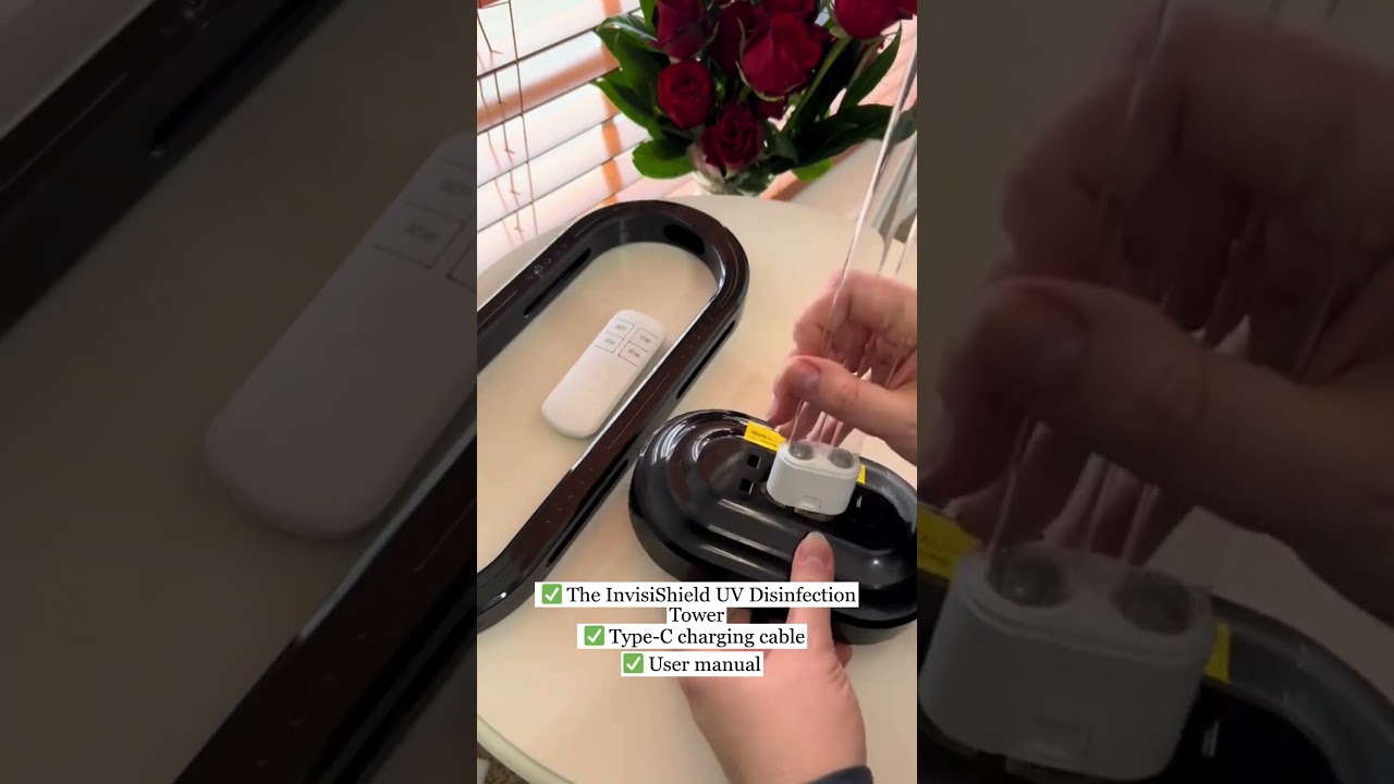 Disinfection made sleek. Pure UV power for a cleaner, safer home 🌟