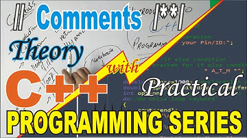#SingleLine VS #MultiLine #Comments in C++ Programming ||Theory Vs Practical in Urdu/Hindi