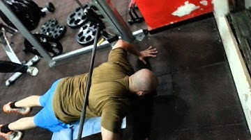 Smith Machine Weighted Push Ups
