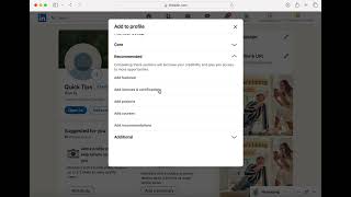 How to Add Certifications on LinkedIn