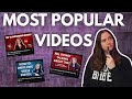 My 5 Most Viewed YouTube Videos & WHY They're So Popular