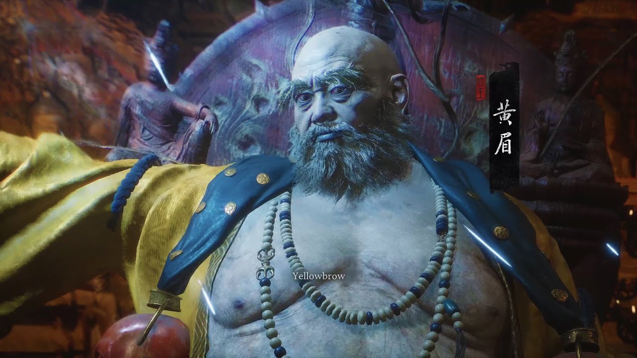 Yellow Bro Black Myth Wukong - Boss Yellowbrow - YouTube