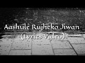 Aashule rujheko jiwan lyrics  dibya subba