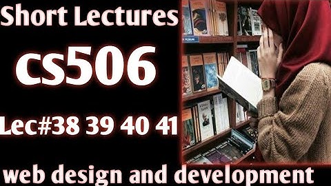cs506 lecture 38/39/40/41 ||cs506 short lecture 38/39/40/41 || cs506 short notes||cs506 highlight ||