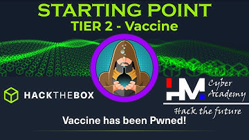 Vaccine | Tier 2 | Starting Point | HackTheBox