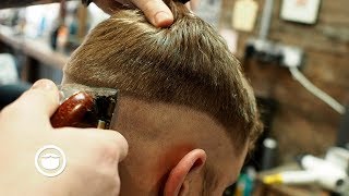 Great Skin Fade Haircut for Men with Receding Hairlines
