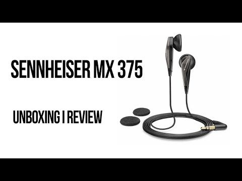 Sennheiser MX 375 - Unboxing i review