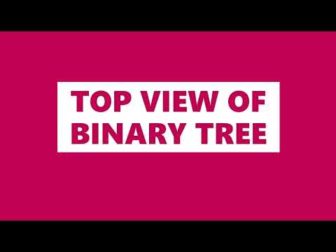 TOP VIEW OF BINARY TREE | INTERVEW QUESTION - YouTube