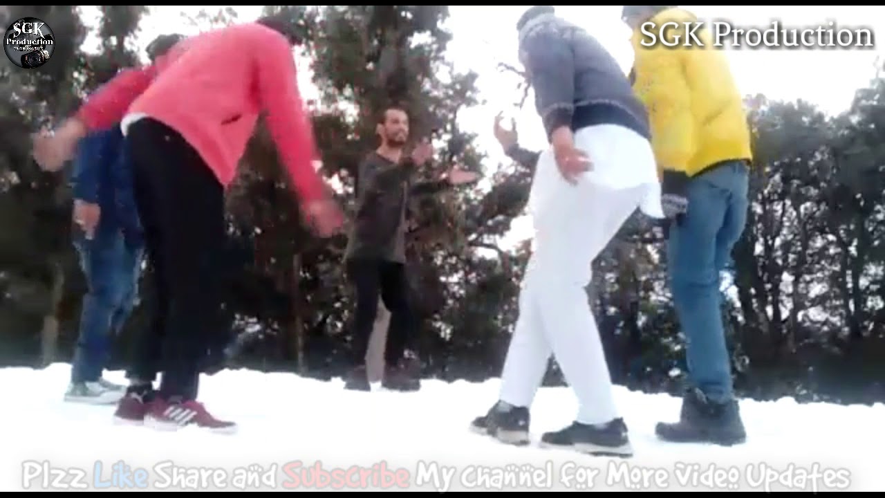 Latest Pahari Dance Video 2019 ||बर्फ कि वादियों कुफरी में डान्सं || SGK Production