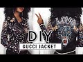 DIY Luxury Gucci Inspired Jacket