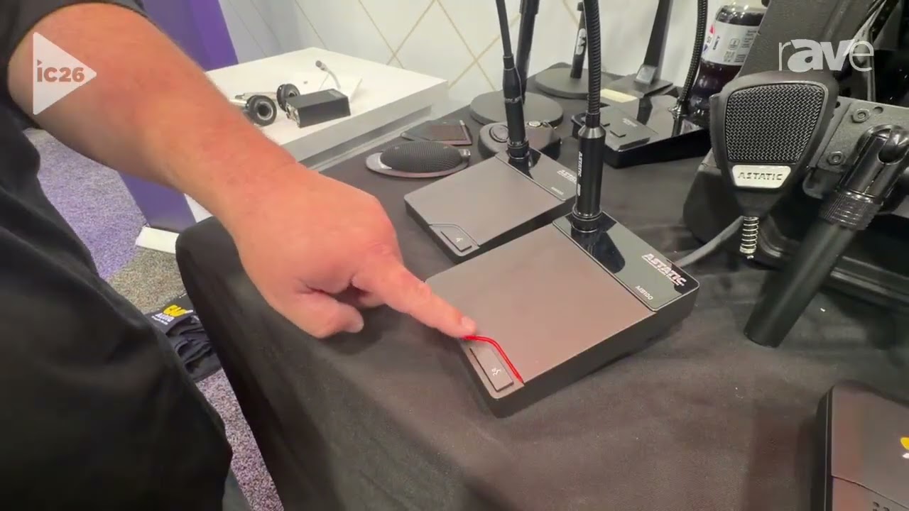 InfoComm 2026: CAD Audio Showcases Astatic MB100 and MB110D Dante-Enabled Microphone Base