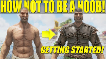 GETTING STARTED GUIDE LEVEL 1-20 (HOW NOT TO BE A NOOB) - ARK: SURVIVAL EVOLVED
