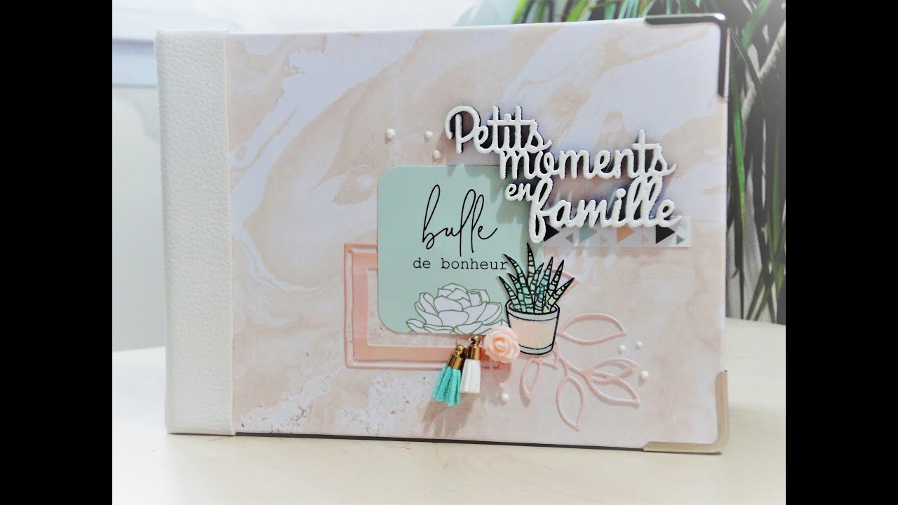 Tuto Mini album reliure spirale cachée