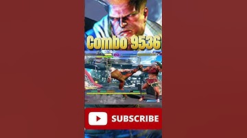 Combo Guile 9536 Max Damage High level Gameplay #スト6 #sf6guile  #streetfighter