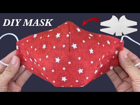 New style Diy Breathable Face Mask Easy Pattern Sewing Tutorial | How to Fabric Face Mask New Ideas