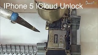 IPHONE 5 ICloud Unlock in Hardware