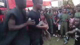 Aduanaba at Kwame Despite mother's funeral .shoking live performance