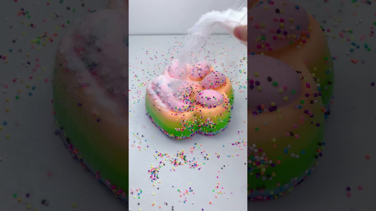 FUFUSQUISHY ASMR 🍉🐾 800g Watermelon Cat Paw