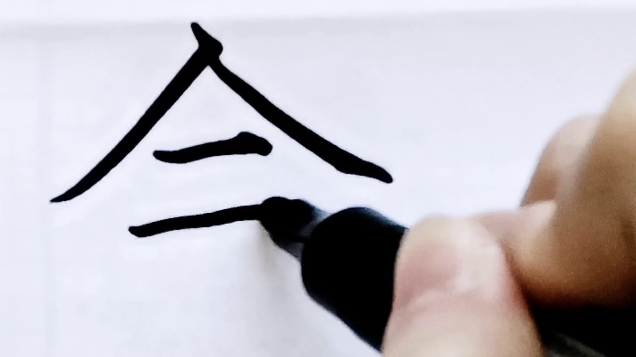 如何写会字/how to write chinese mandarin pinyin hui/超减压视频/硬笔书法/简体字/汉字学习/中文 ...