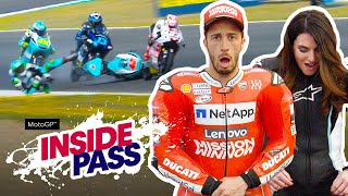 MotoGP 2019 Spain: Dovi & Vanessa Try The Airbag Suit | Inside Pass #4