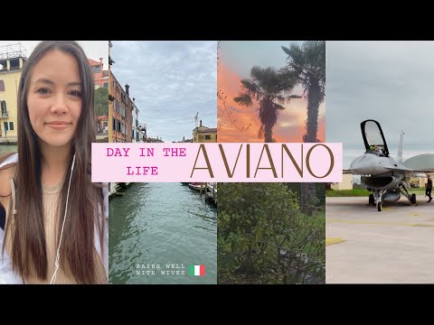 A Day In The Life Aviano Air Base | Venice | Military Spouse | Fini Flight |