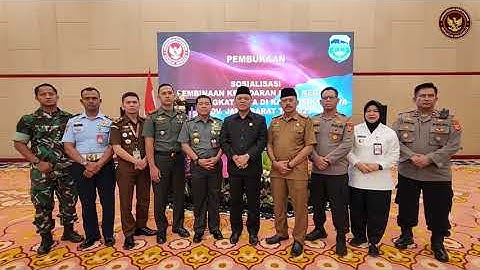 SOSIALISASI PEMBINAAN KESADARAN BELA NEGARA BAGI PERANGKAT DESA DI KAB. TASIKMALAYA TA. 2023