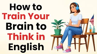 How to train Your Brain To Think In English  | Learn English With Podcast