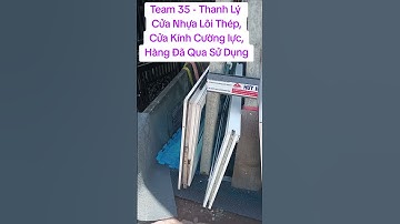 Thanh lý lô cửa nhựa lõi thép đã qua sử dụng .Zalo 098.148.6511,giá 650k/m2 tại Ninh Bình