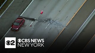 I-287 lanes closed near Montville after pavement buckles