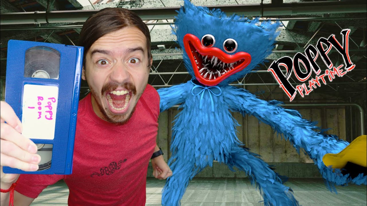 I Played Poppy Playtime In REAL LIFE!! *SCARY!!*