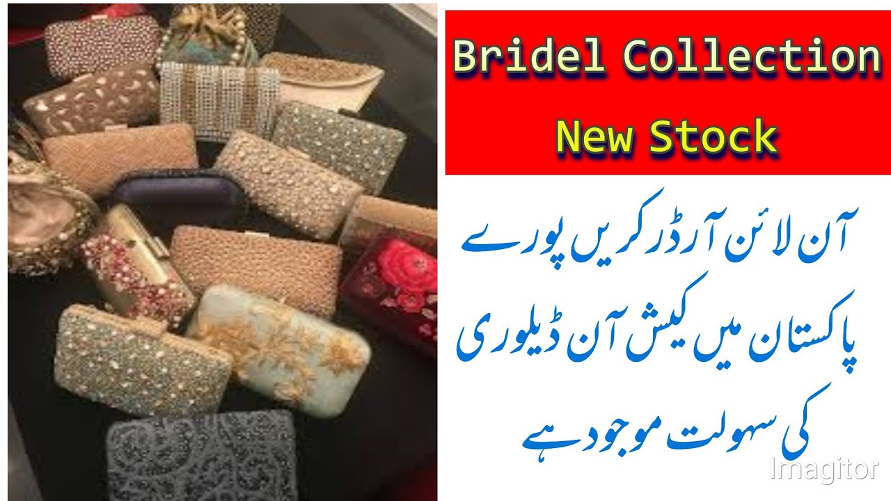 Bridel Collection Ladies Hand Clutches wholesale Rates Cash on Delivery