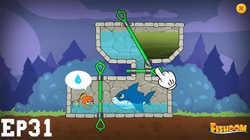 Save The Fish / Fishdom Mini Gameplay Walkthrough Part 31 HD ( Solo-Games )