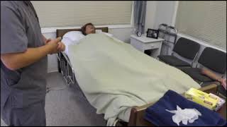 SKILL 4 — ASSISTS WITH USE OF BEDPAN | CA Nurse Assistant (CNA Skills Test) | Pearson Vue/Credentia