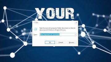 Important Computer Best Run Commands Every Windows User Should Know