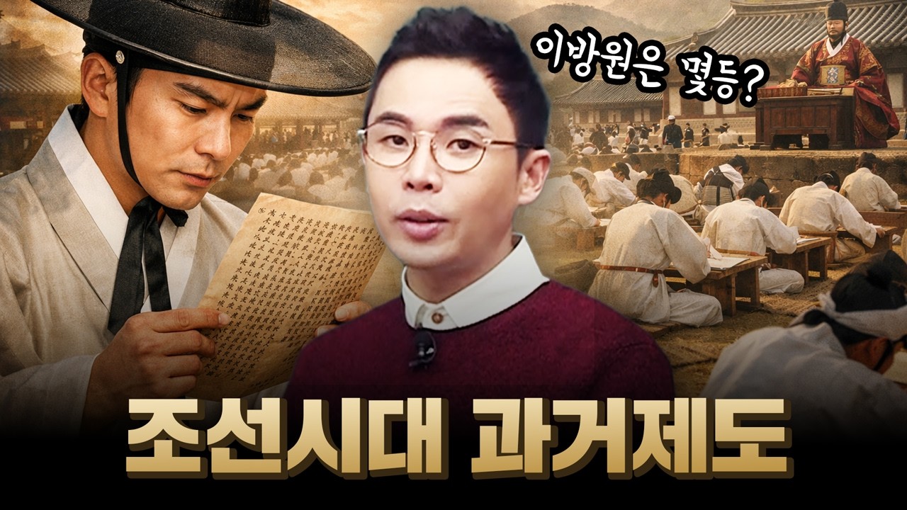 조선시대 흙수저가 성공하는 유일한 길? 과거제도 완벽 정리! [설민석의 조선왕조실록외전 EP.8]
