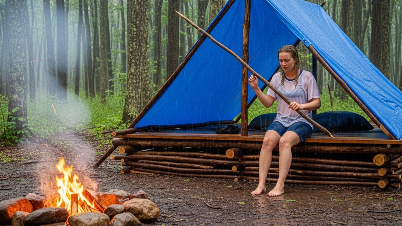 How a Girl Escaped the Dangerous Jungle  Survival Story