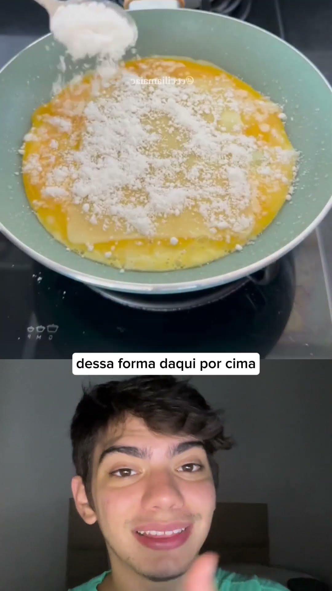 Tapioca com ovo e queijo! ?? Fácil, rápida e deliciosa! Quem vai testar? ??