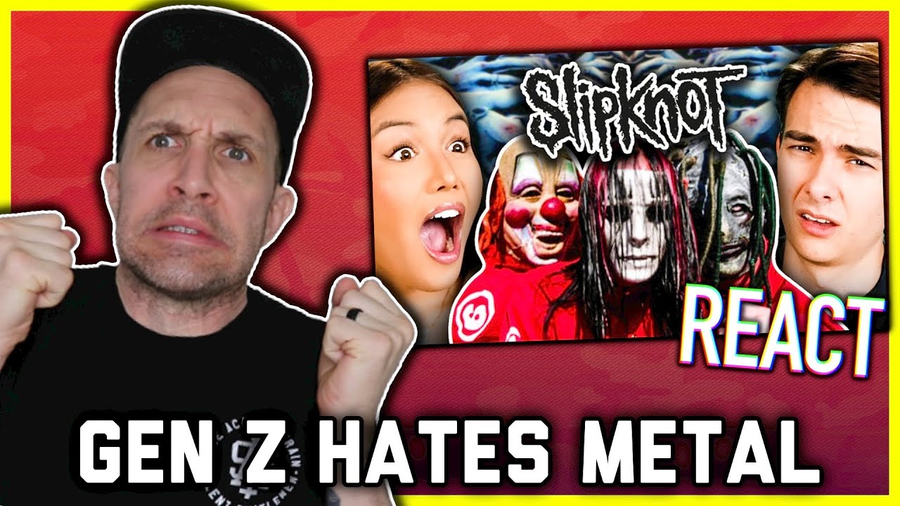 ДЕТИ ПОКОЛЕНИЯ Z СЛУШАЮТ SLIPKNOT (реакция Финна Маккенти)