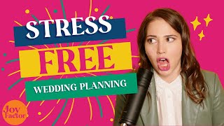 How to plan a stress free wedding 🤯