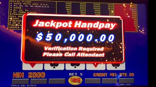 Wait for it….!! $50k part 3. High Limit Video Poker VLOG 81