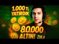 NOSTALJİ - SIFIRDAN 1 SEVİYE HESABA 1000 TL YATIRIP FULL+FULL DİZMEK | ONBx Legacy REMASTERED